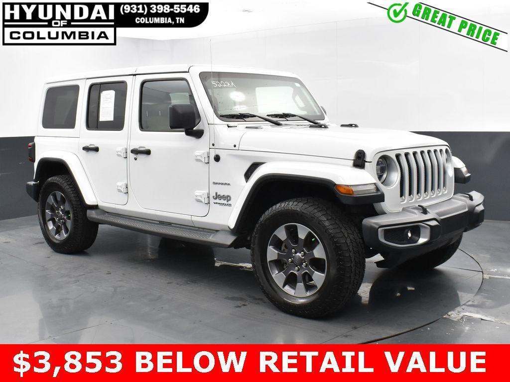 used 2018 Jeep Wrangler Unlimited car, priced at $23,949