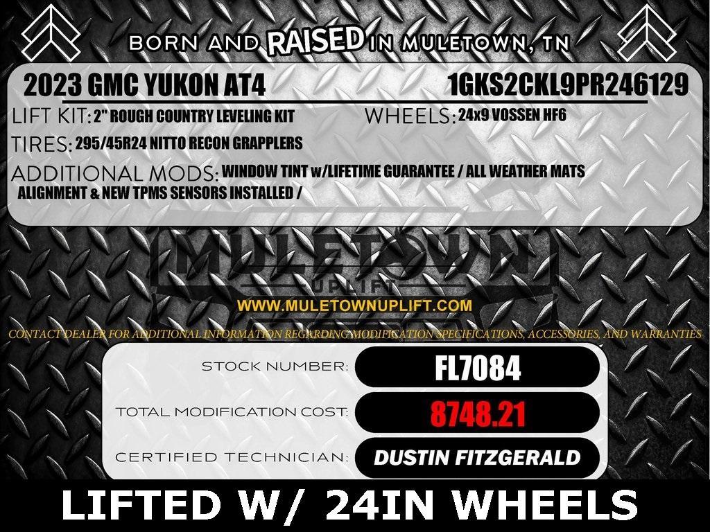 used 2023 GMC Yukon car