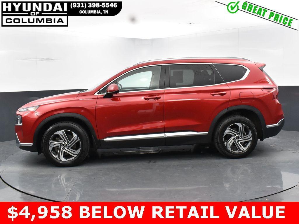 used 2022 Hyundai Santa Fe car, priced at $19,358