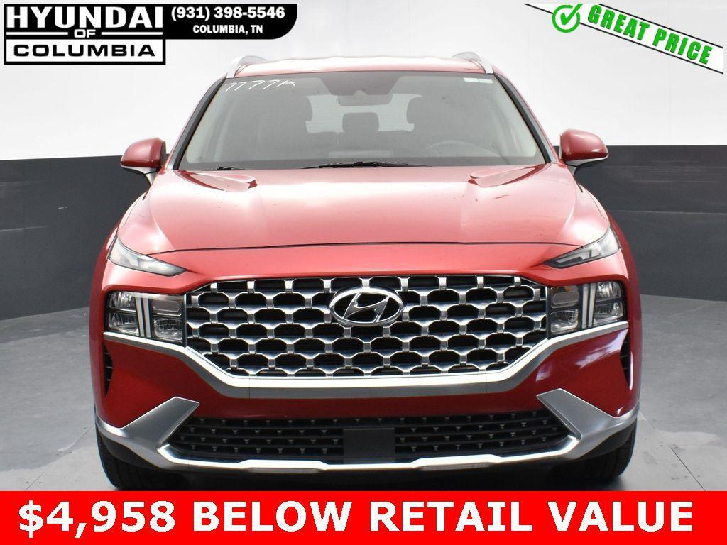 used 2022 Hyundai Santa Fe car, priced at $19,358