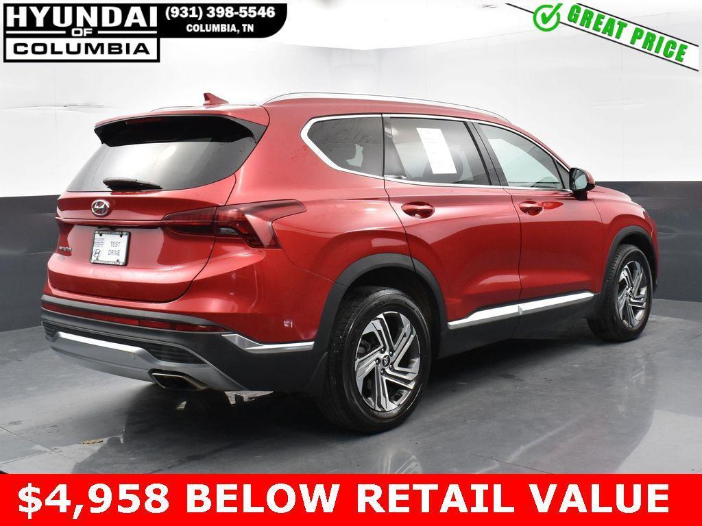 used 2022 Hyundai Santa Fe car, priced at $19,358