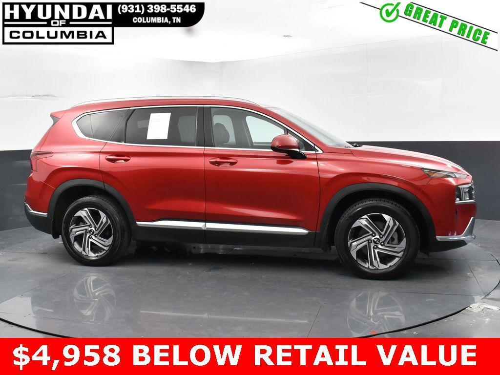 used 2022 Hyundai Santa Fe car, priced at $19,358