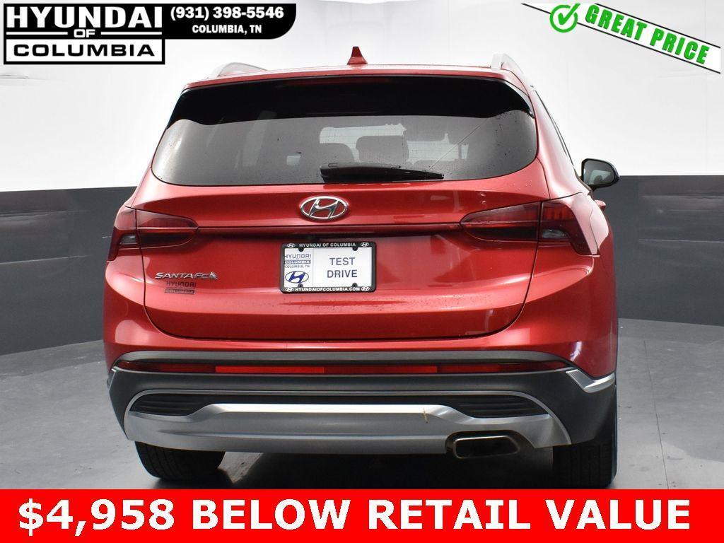 used 2022 Hyundai Santa Fe car, priced at $19,358