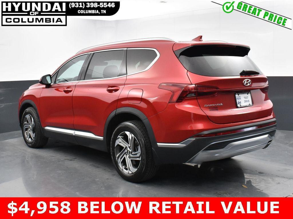 used 2022 Hyundai Santa Fe car, priced at $19,358