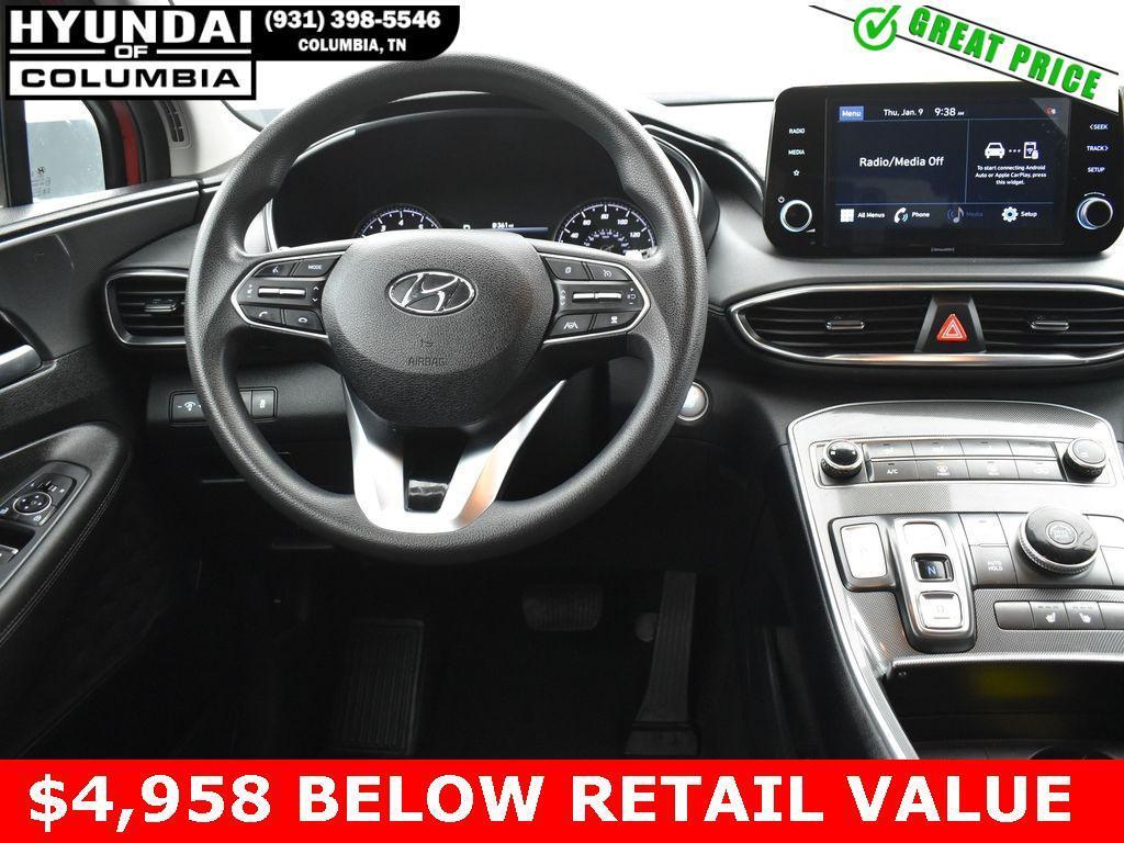 used 2022 Hyundai Santa Fe car, priced at $19,358