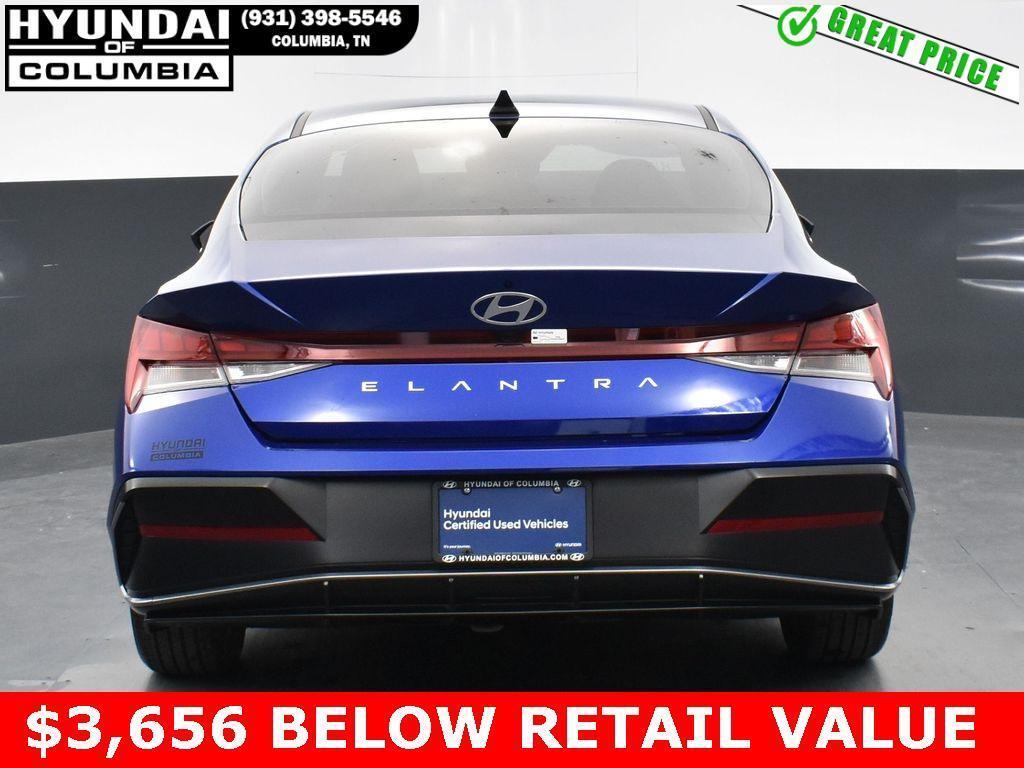 used 2024 Hyundai Elantra car, priced at $20,015