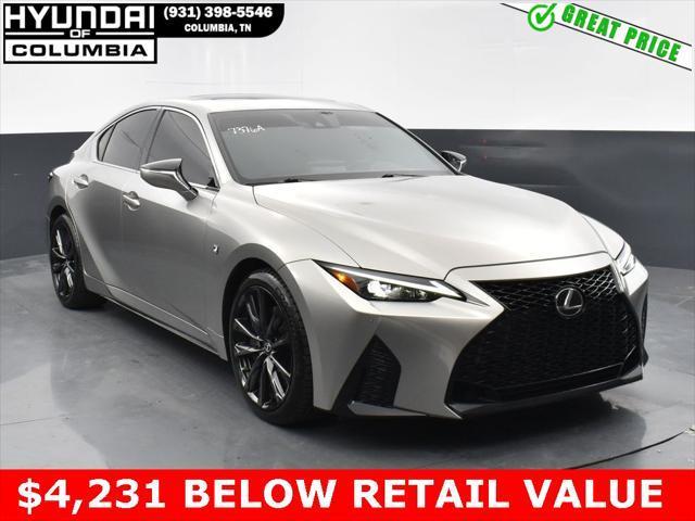 used 2021 Lexus IS 350 car, priced at $36,827