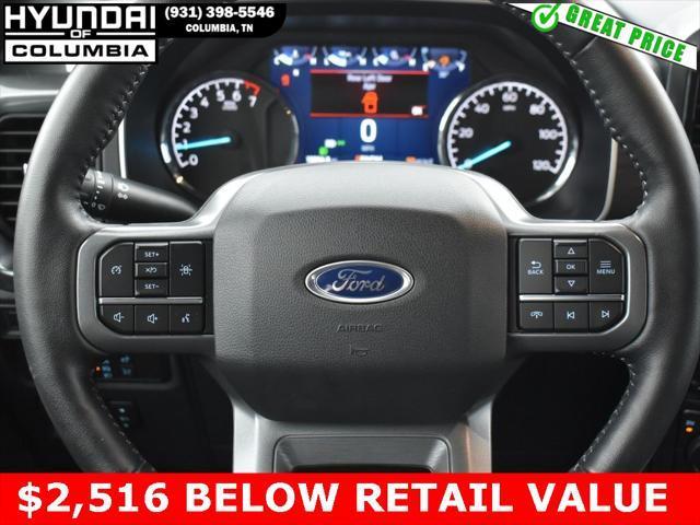 used 2022 Ford F-150 car, priced at $38,355