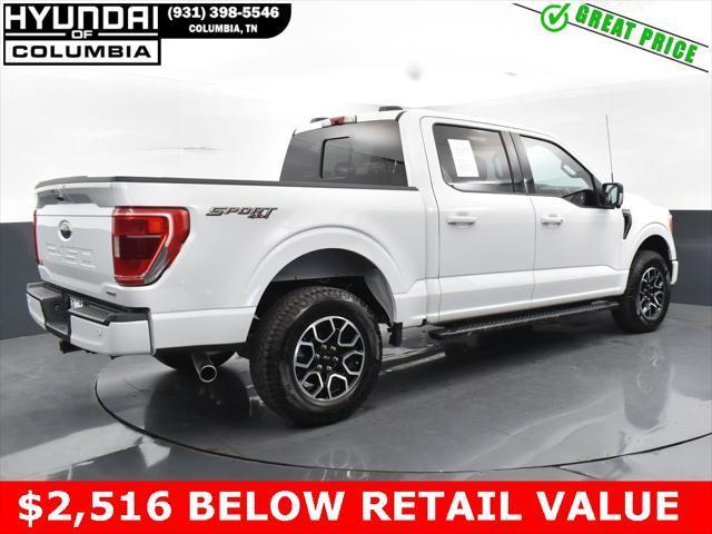 used 2022 Ford F-150 car, priced at $38,355