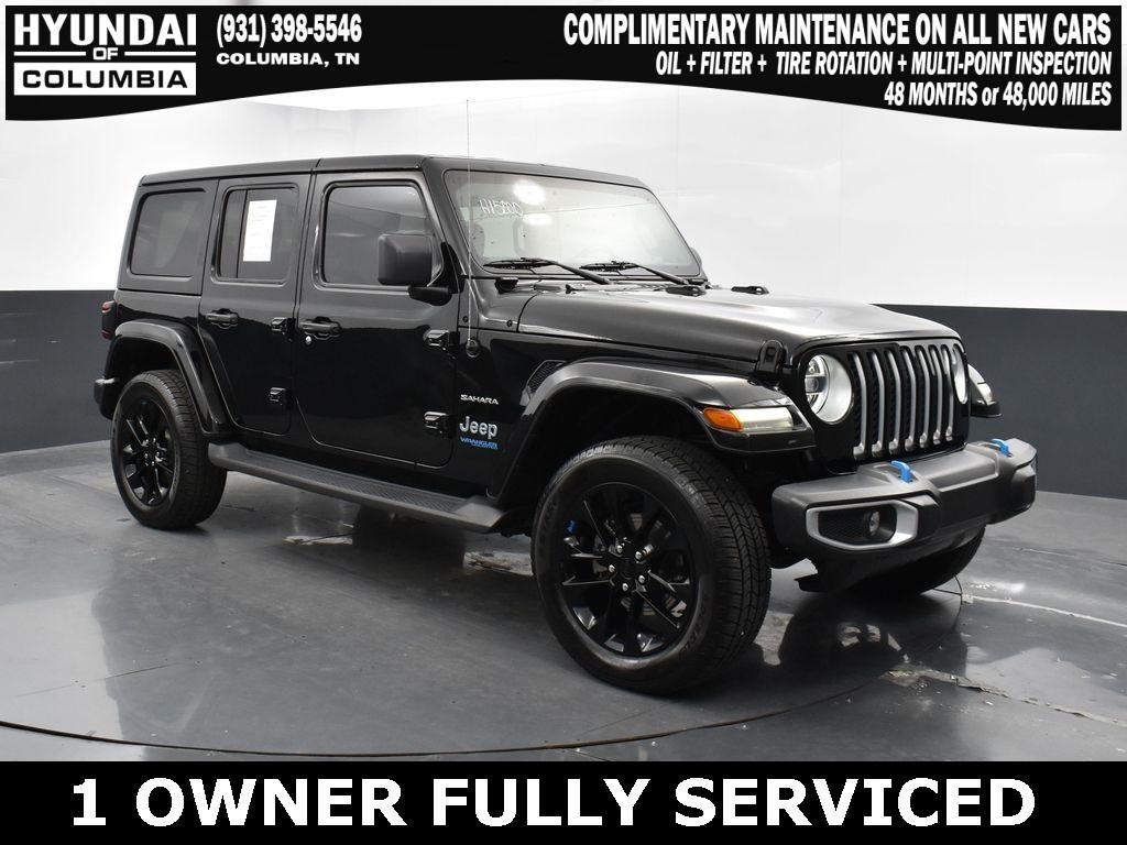 used 2022 Jeep Wrangler Unlimited 4xe car, priced at $40,136