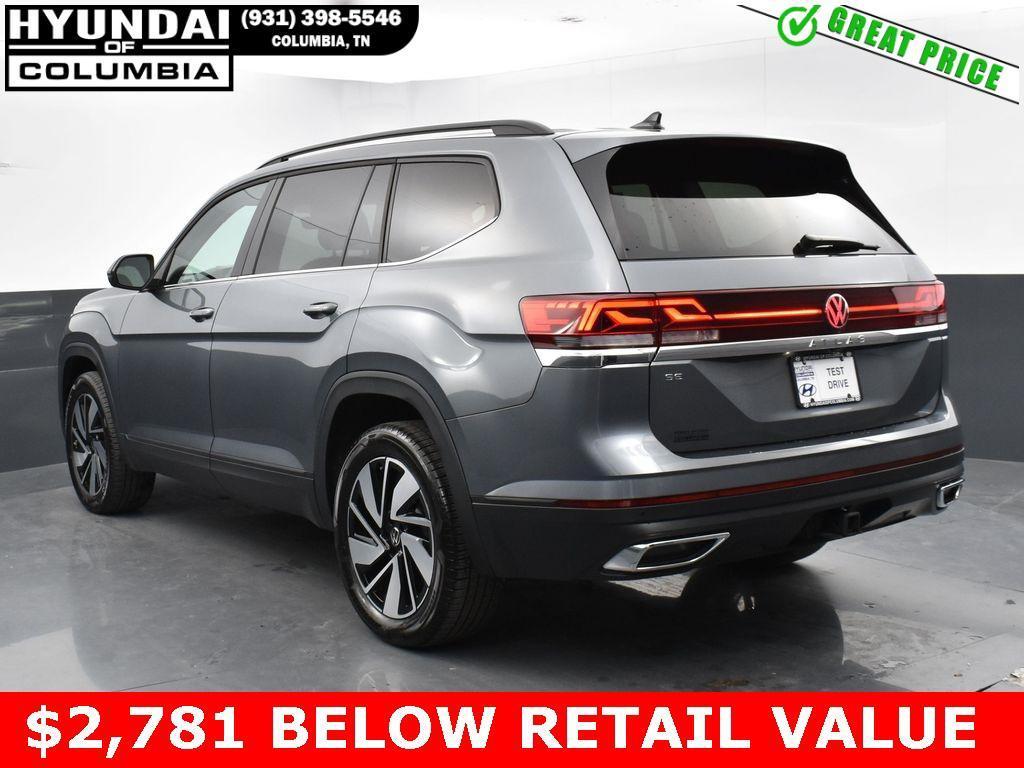 used 2024 Volkswagen Atlas car, priced at $33,226