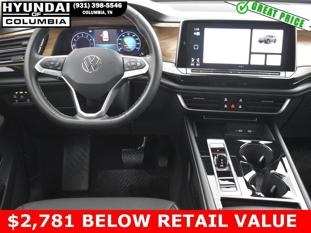 used 2024 Volkswagen Atlas car, priced at $33,226