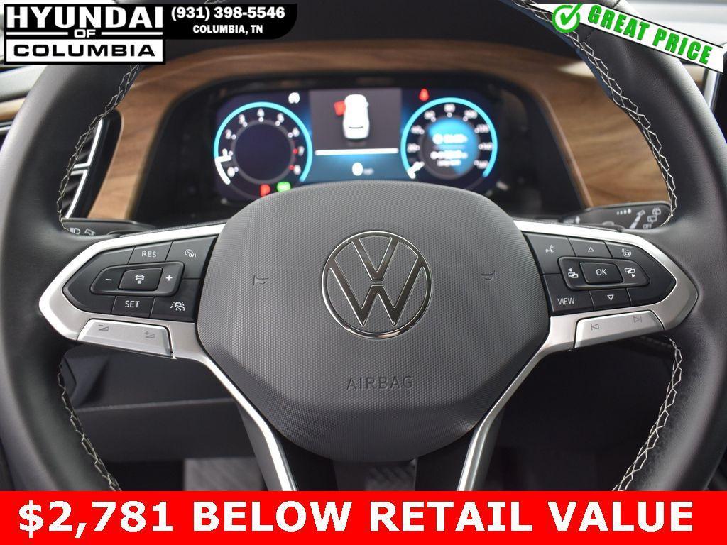 used 2024 Volkswagen Atlas car, priced at $33,226