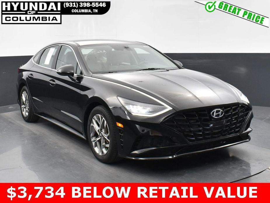 used 2021 Hyundai Sonata car, priced at $16,484