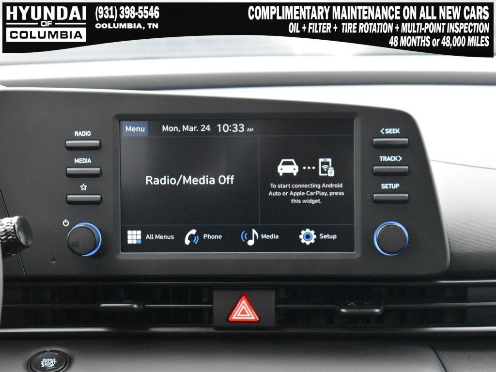 new 2025 Hyundai Elantra car, priced at $24,135