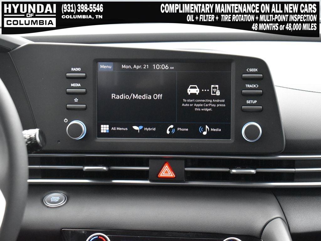 new 2025 Hyundai ELANTRA HEV car, priced at $25,421