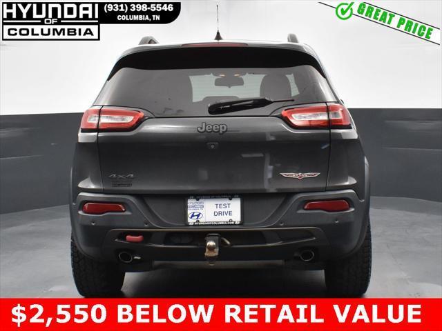 used 2016 Jeep Cherokee car, priced at $13,511