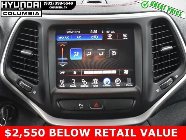 used 2016 Jeep Cherokee car, priced at $13,511