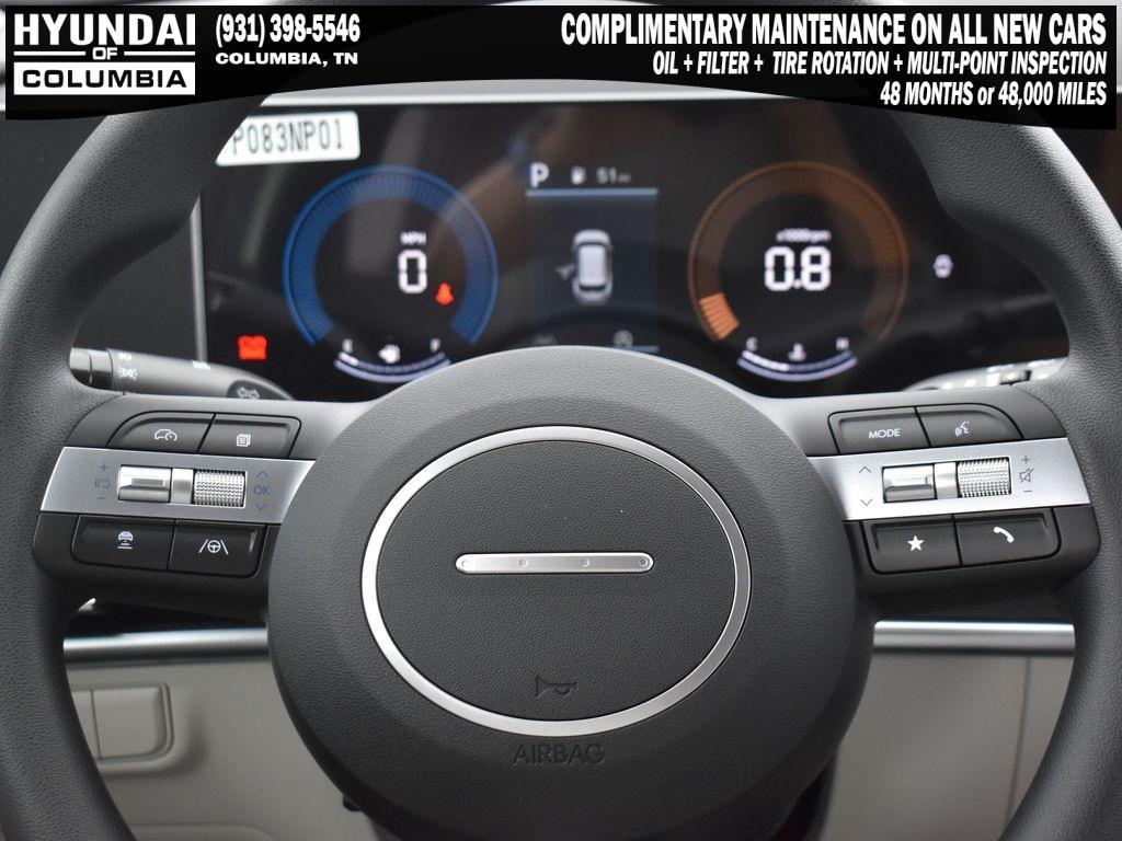 new 2025 Hyundai Tucson car, priced at $30,132