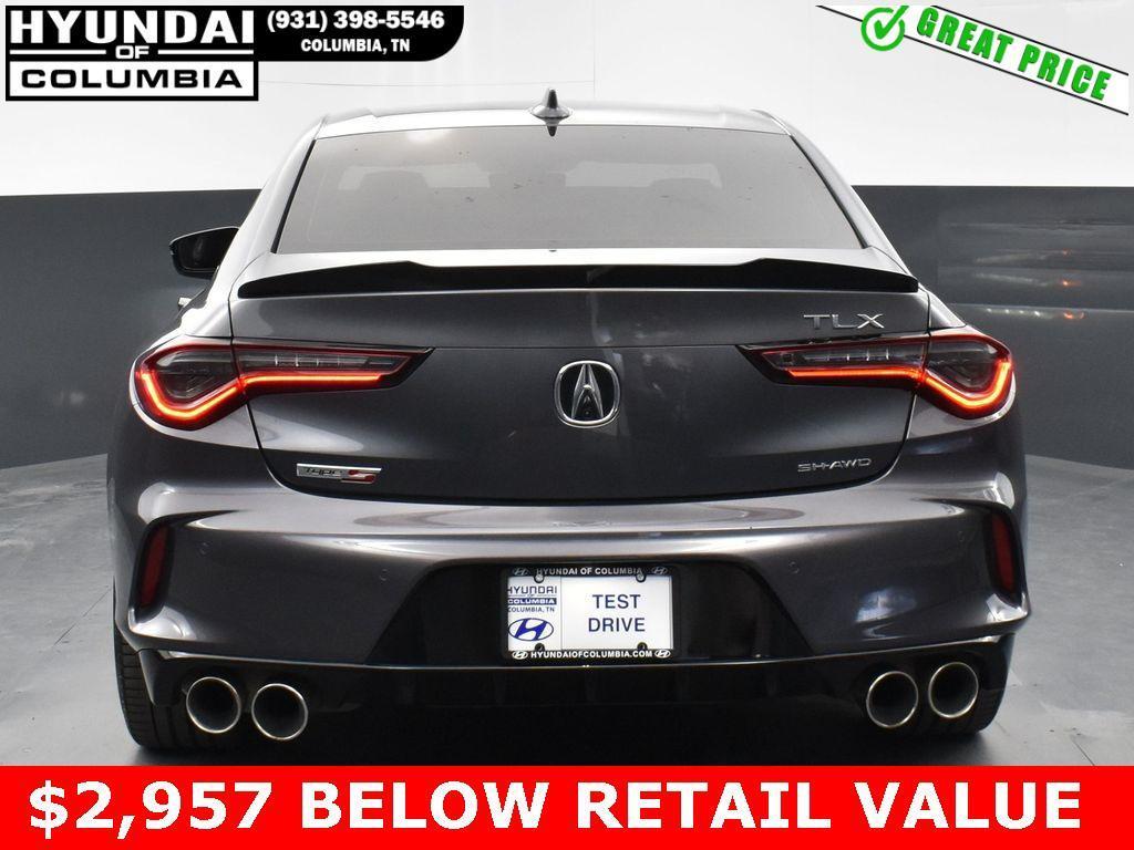 used 2023 Acura TLX car, priced at $46,831