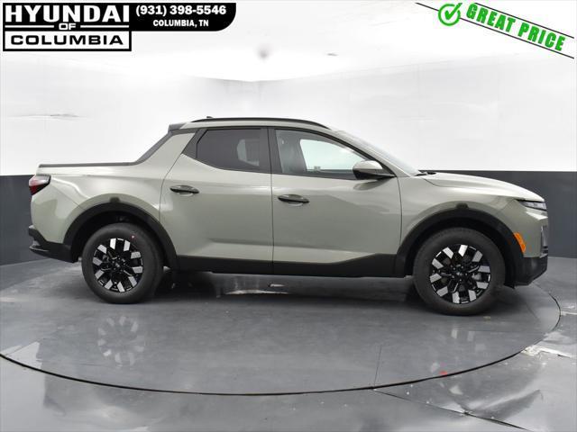 new 2025 Hyundai Santa Cruz car, priced at $32,580