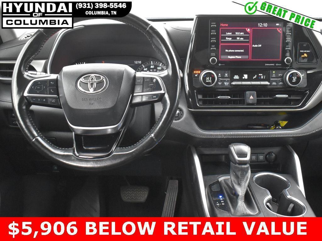 used 2021 Toyota Highlander car, priced at $27,517