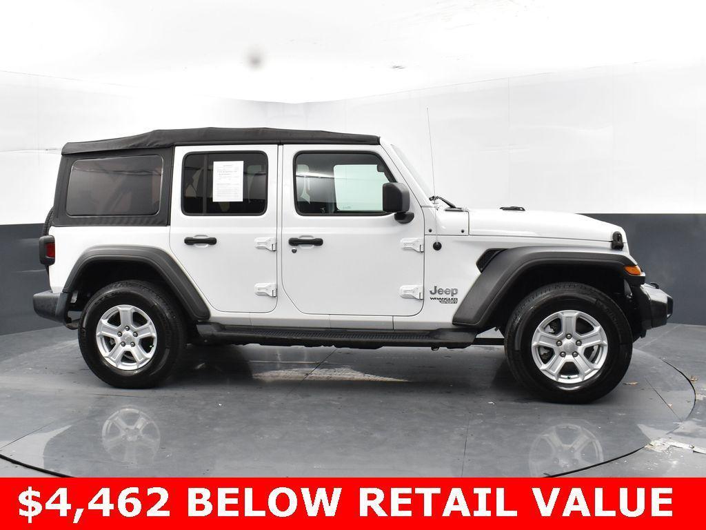 used 2021 Jeep Wrangler Unlimited car, priced at $23,898