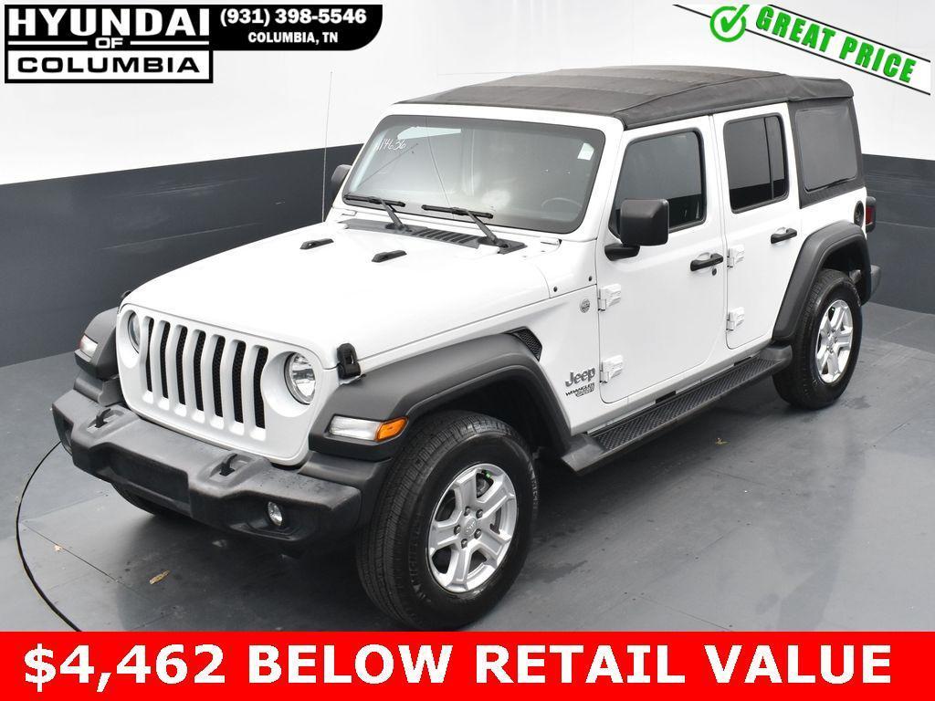 used 2021 Jeep Wrangler Unlimited car, priced at $25,995