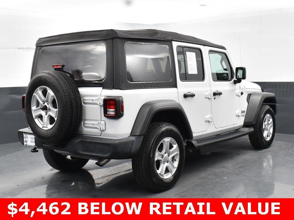 used 2021 Jeep Wrangler Unlimited car, priced at $23,898