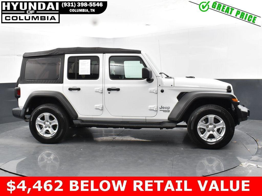 used 2021 Jeep Wrangler Unlimited car, priced at $25,995