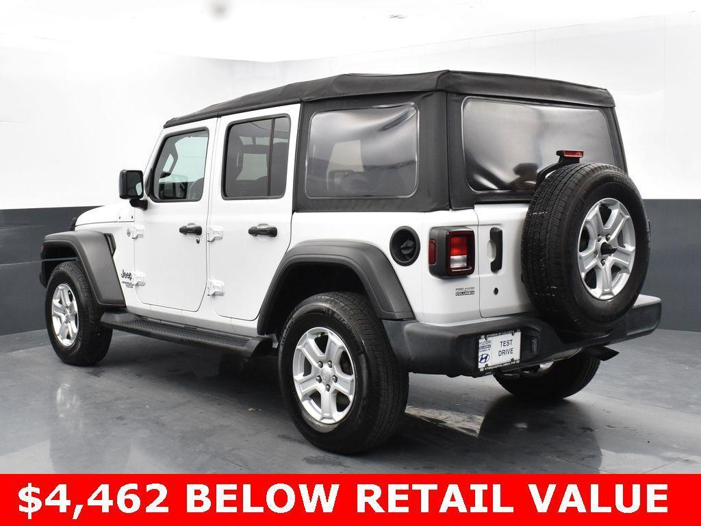 used 2021 Jeep Wrangler Unlimited car, priced at $23,898