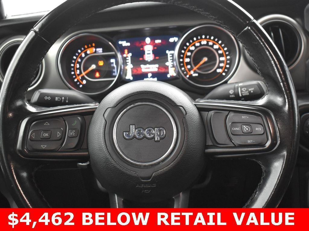 used 2021 Jeep Wrangler Unlimited car, priced at $23,898