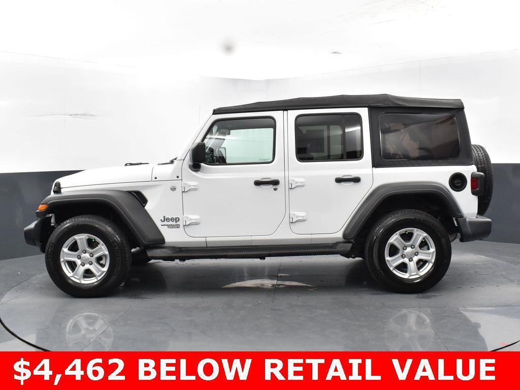 used 2021 Jeep Wrangler Unlimited car, priced at $23,898