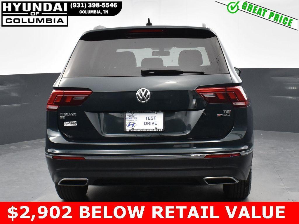 used 2018 Volkswagen Tiguan car, priced at $14,589