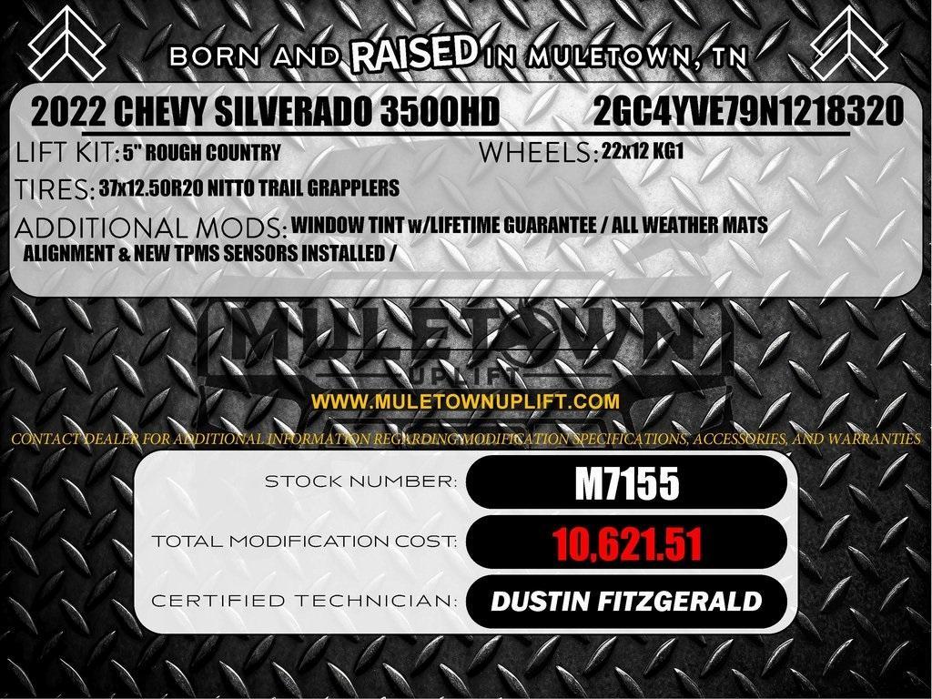 used 2022 Chevrolet Silverado 3500 car, priced at $68,994