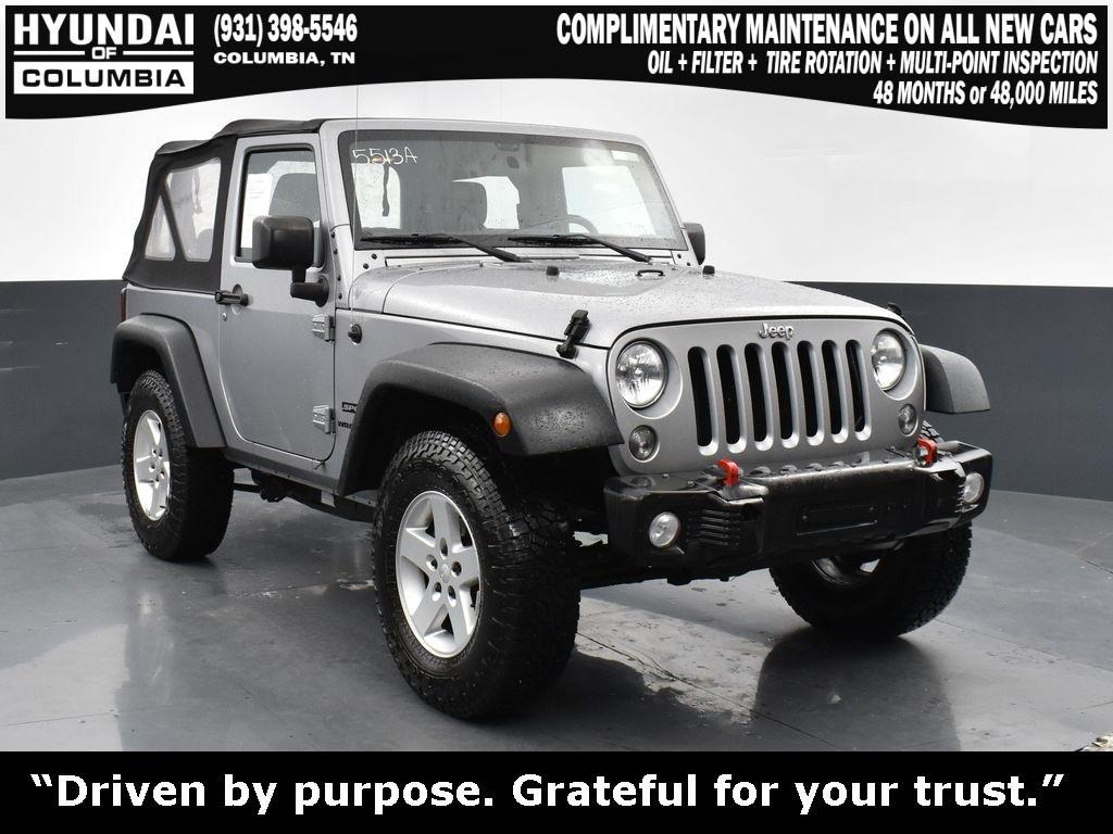 used 2016 Jeep Wrangler car, priced at $16,792