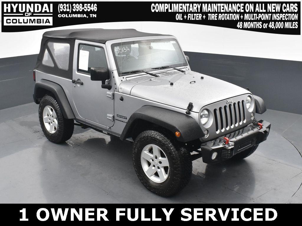 used 2016 Jeep Wrangler car, priced at $18,891