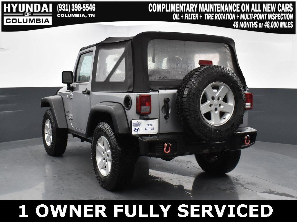 used 2016 Jeep Wrangler car, priced at $18,891
