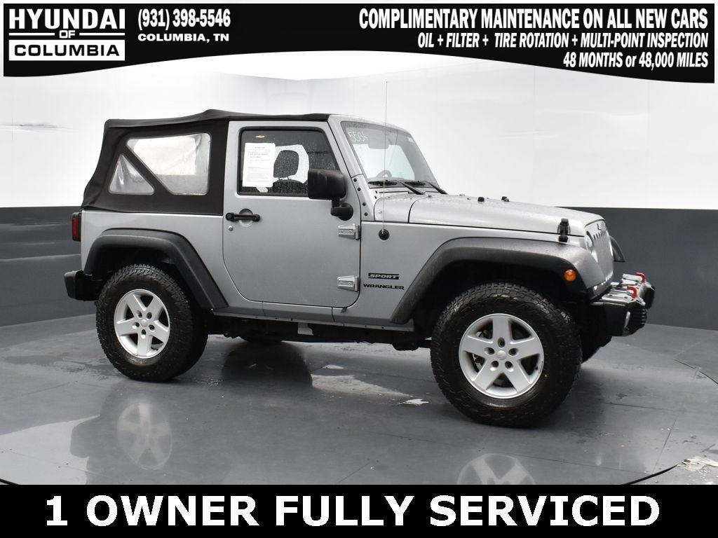 used 2016 Jeep Wrangler car, priced at $18,891