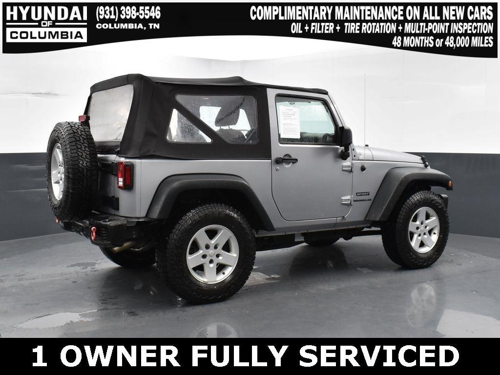 used 2016 Jeep Wrangler car, priced at $18,891