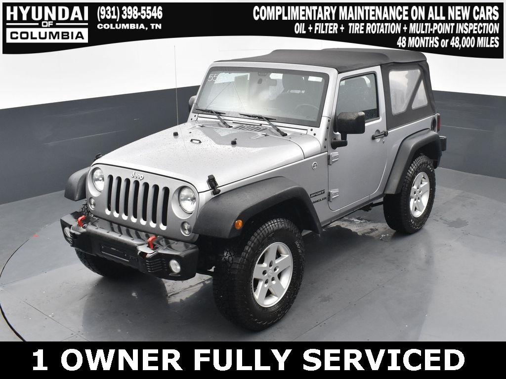 used 2016 Jeep Wrangler car, priced at $18,891