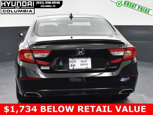 used 2018 Honda Accord car, priced at $18,659