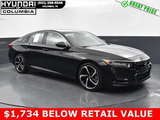 used 2018 Honda Accord car, priced at $18,659