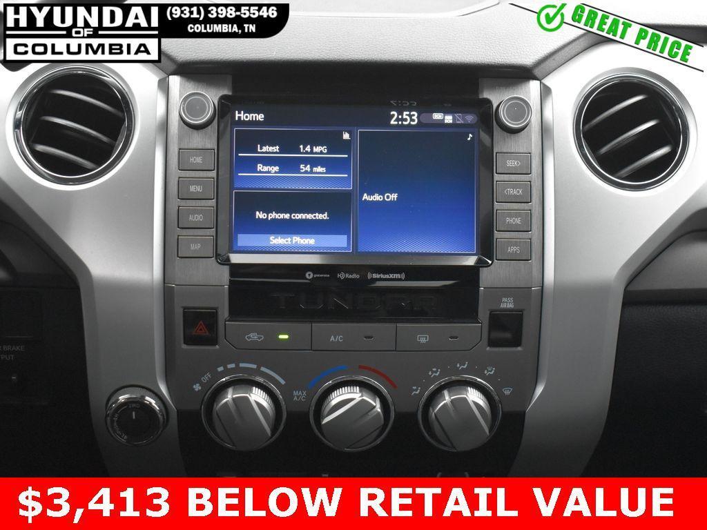 used 2021 Toyota Tundra car, priced at $42,587