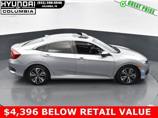 used 2018 Honda Civic car, priced at $13,781