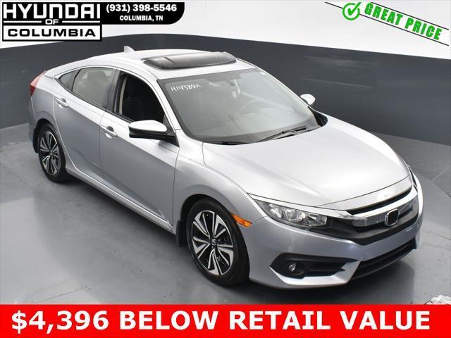 used 2018 Honda Civic car, priced at $13,781