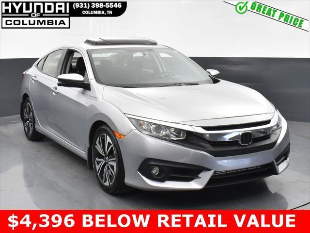 used 2018 Honda Civic car, priced at $13,781