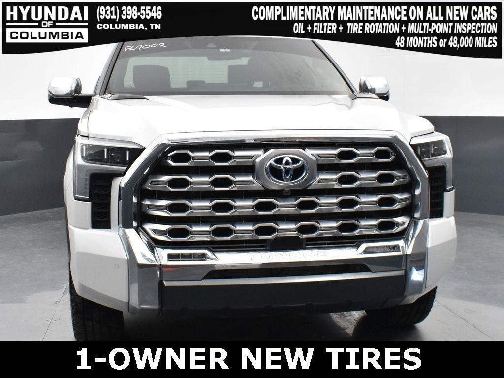 used 2024 Toyota Tundra Hybrid car, priced at $56,379