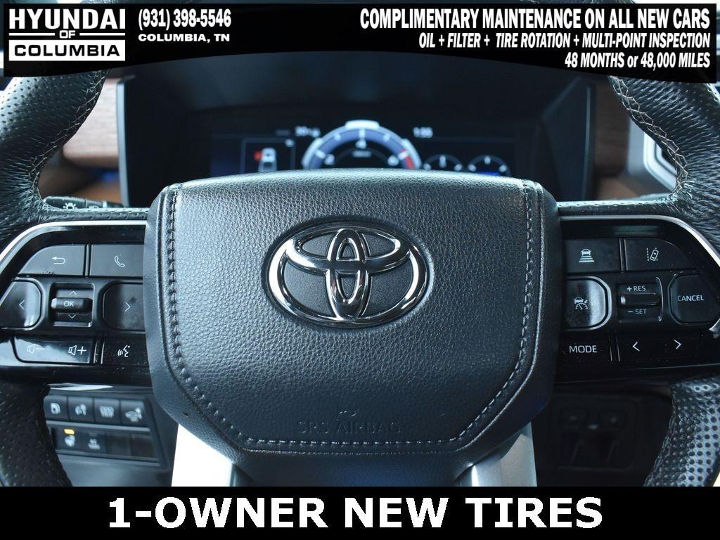 used 2024 Toyota Tundra Hybrid car, priced at $56,379