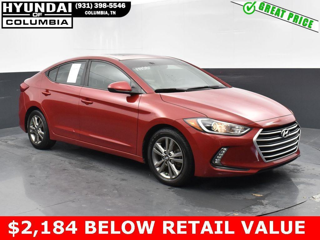 used 2018 Hyundai Elantra car, priced at $12,321